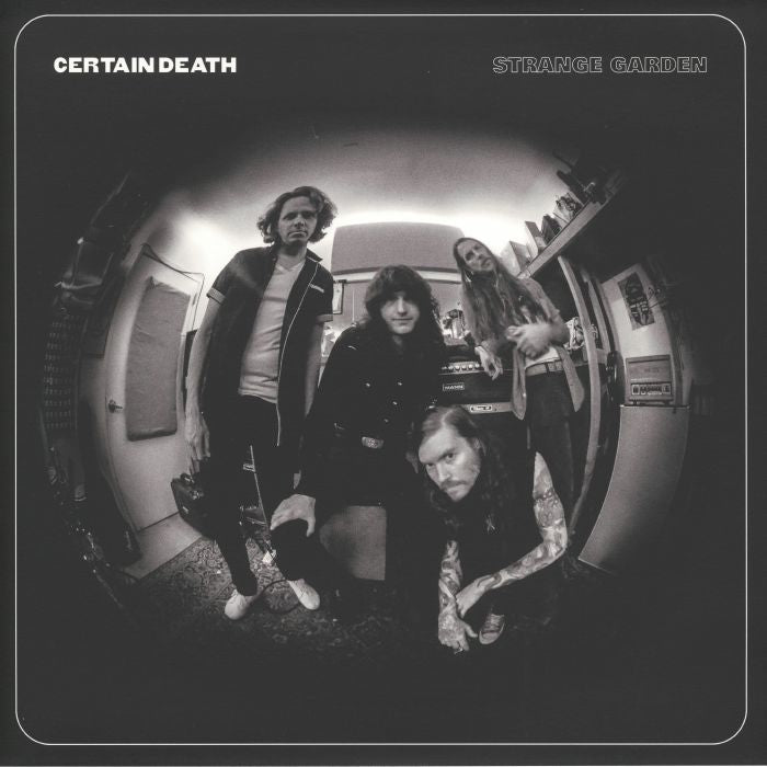 Strange Garden - Silver White and Black Vinyl LP vinyl record cover