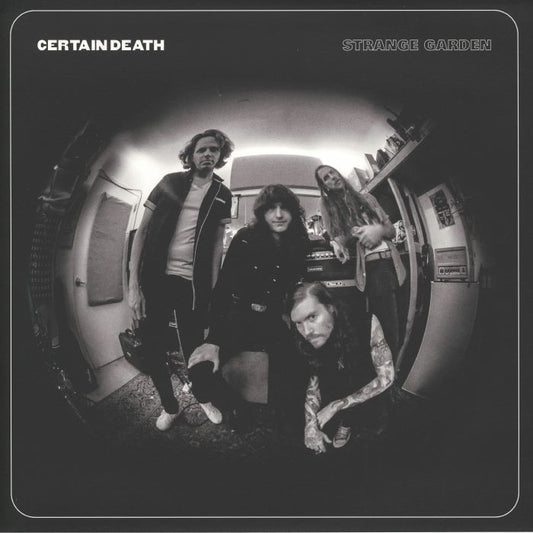 Strange Garden - Silver White and Black Vinyl LP vinyl record cover