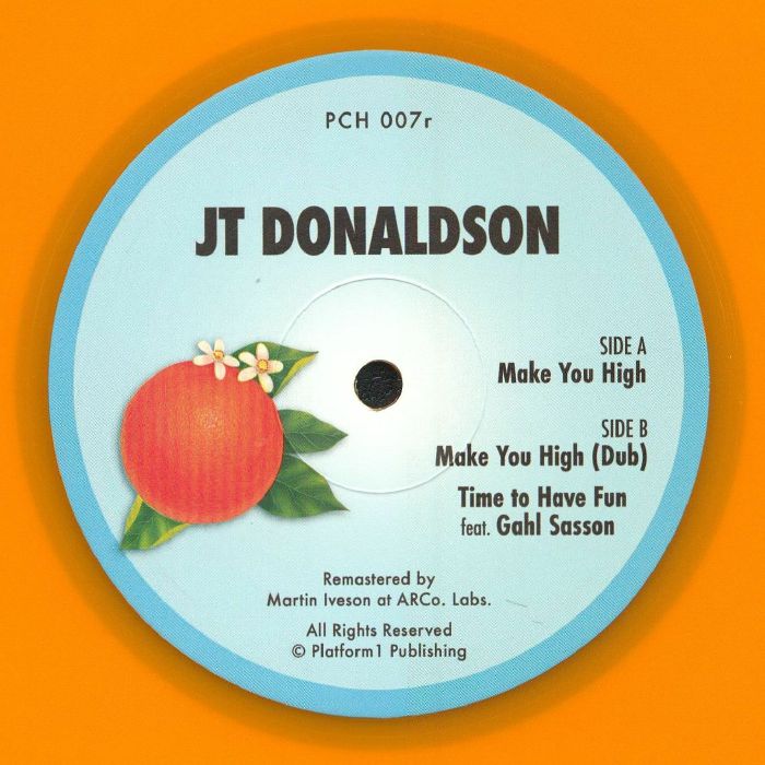 Make You High - Limited Edition Orange Vinyl Single vinyl record cover