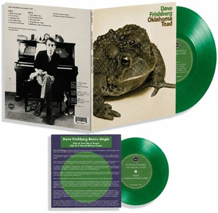 Oklahoma Toad - Translucent Green Vinyl LP + 7-Inch vinyl record cover