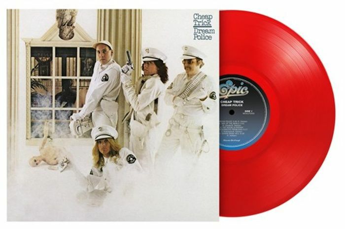 Dream Police - Limited Edition Translucent Red Vinyl LP vinyl record cover