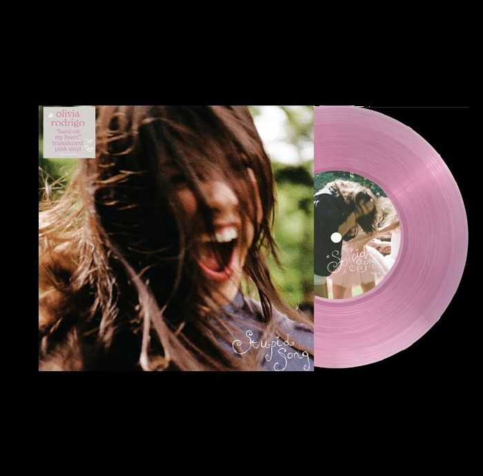 Stupid Song - Translucent Pink Vinyl Single vinyl record cover