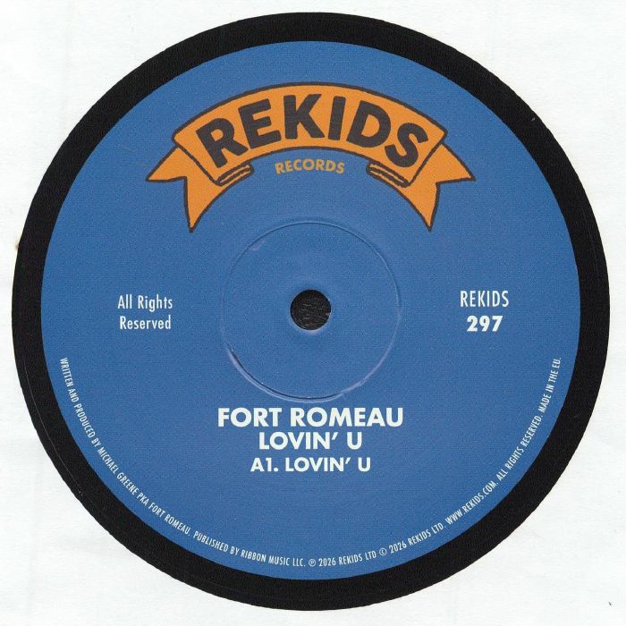 Lovin' U - Vinyl EP vinyl record cover