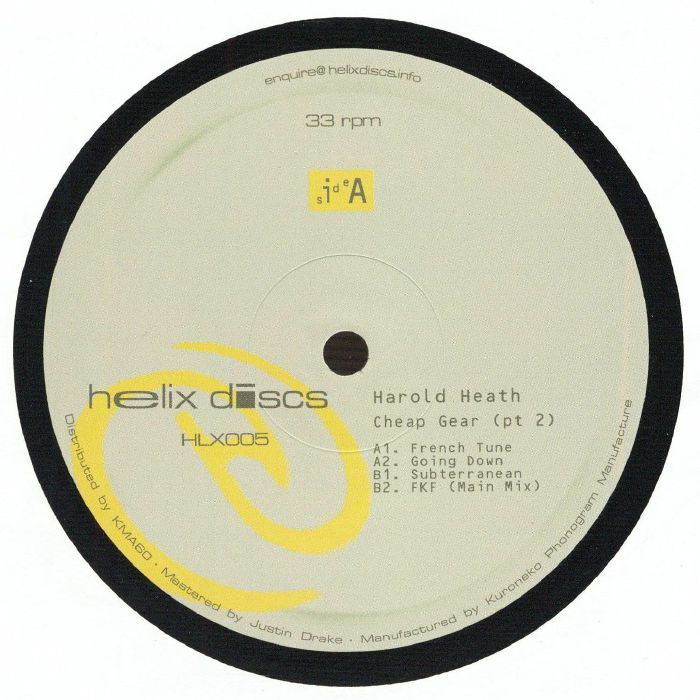 Cheap Gear Part 2 - Vinyl Single vinyl record cover