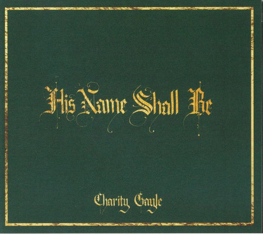 His Name Shall Be - CD CD cover