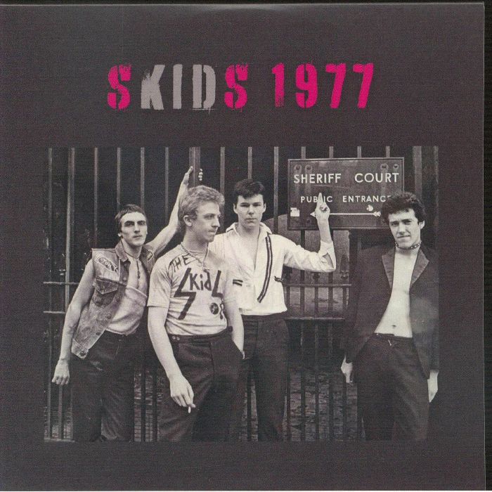 Skids 1977 - CD CD cover
