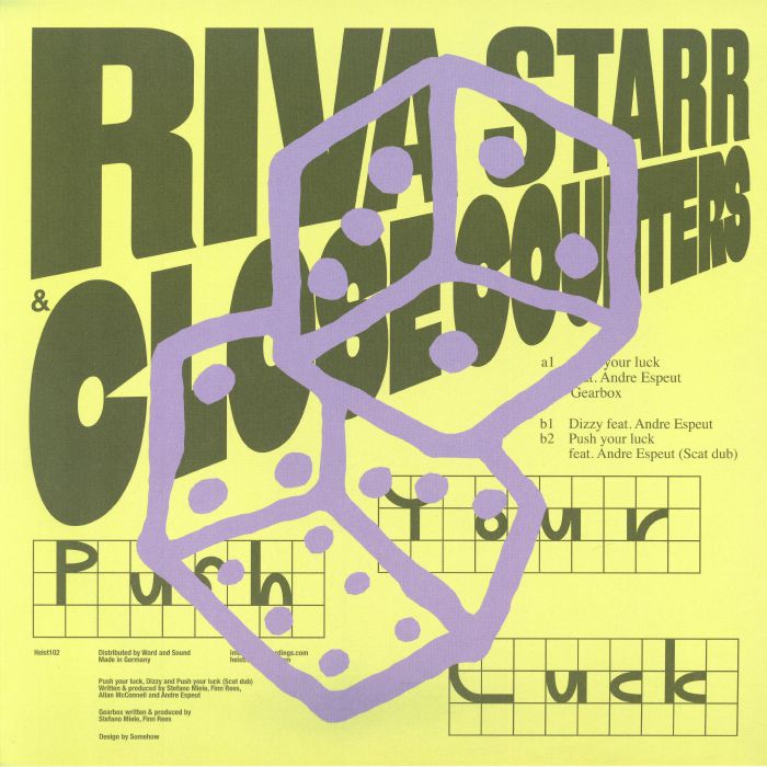 Push Your Luck - Vinyl EP vinyl record cover