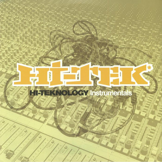 Hi Teknology (Instrumentals) - Black Ice Vinyl 2xLP vinyl record cover