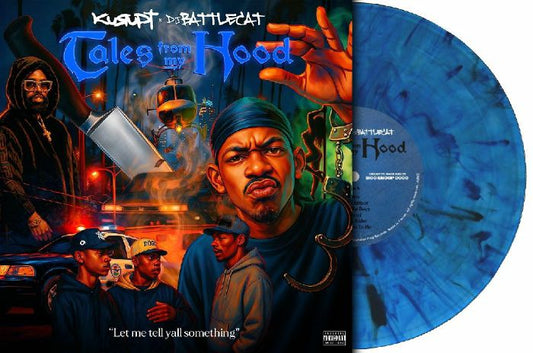 Tales From My Hood - Blue Marbled Vinyl LP vinyl record cover