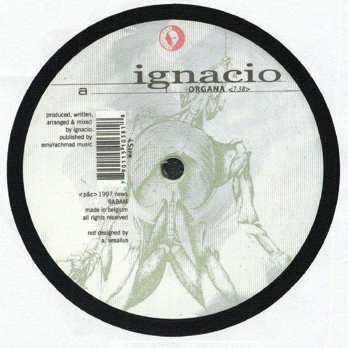 Organa - Remastered 12" Vinyl vinyl record cover