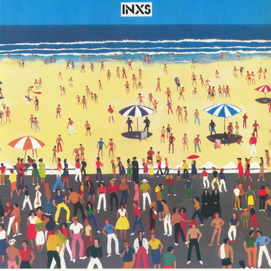 INXS - Limited Edition Sea Blue Vinyl LP vinyl record cover