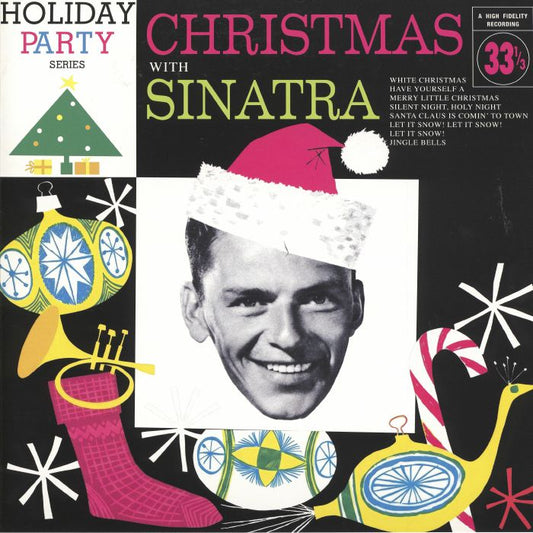 Christmas With Sinatra - Vinyl LP vinyl record cover