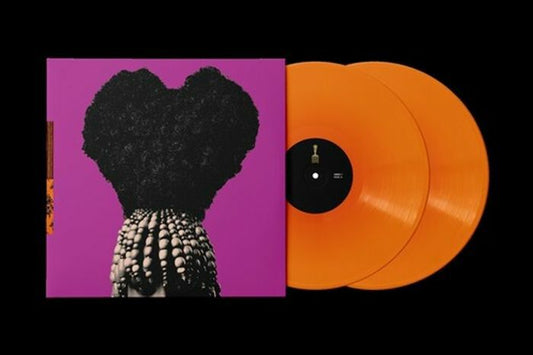 God Gotta Afro & Gold Hoops - Limited Edition Orange 2xLP vinyl record cover
