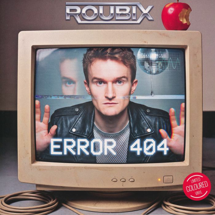 Error 404 - Grey, Black and Blue Splatter Vinyl LP vinyl record cover