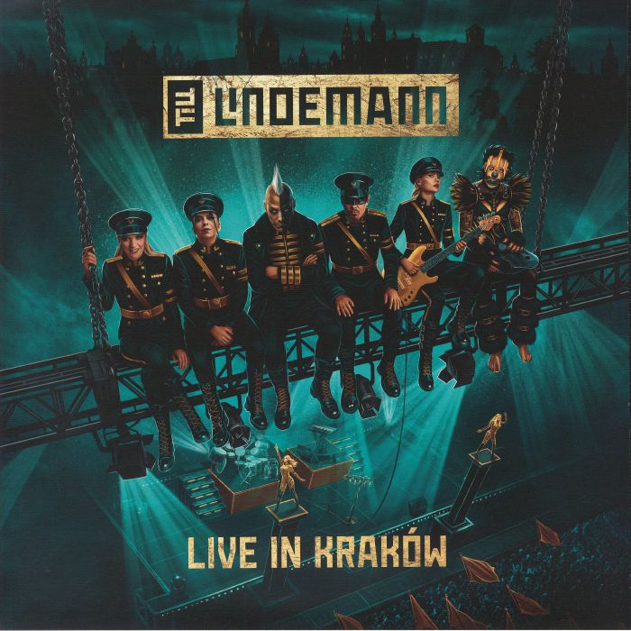 Live In Krakow - Limited Edition Blue Marbled 2xLP vinyl record cover