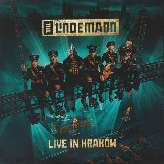Live In Krakow - Limited Edition Blue Marbled 2xLP vinyl record cover