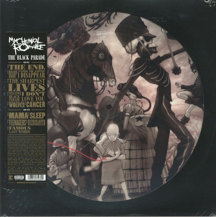 The Black Parade - Picture Disc Vinyl LP vinyl record cover