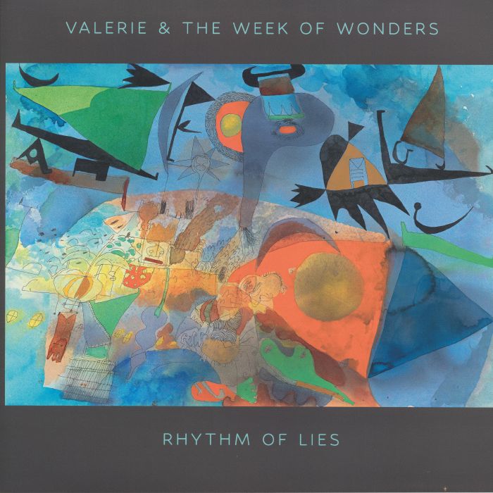 Rhythm Of Lies - Blue Vinyl LP vinyl record cover