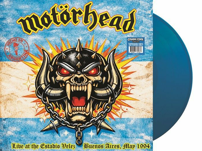 Hecho En Argentina - Limited Edition Turquoise Vinyl LP vinyl record cover