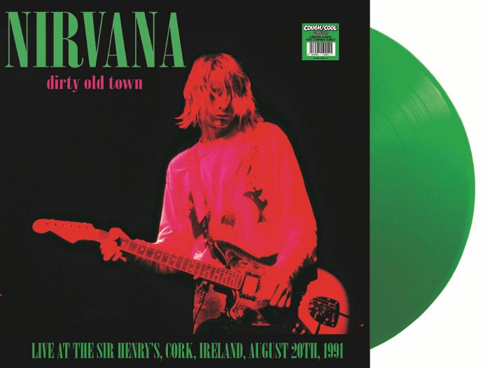 Dirty Old Town: Live At Sir Henry's 1991 - Limited Green Vinyl LP vinyl record cover