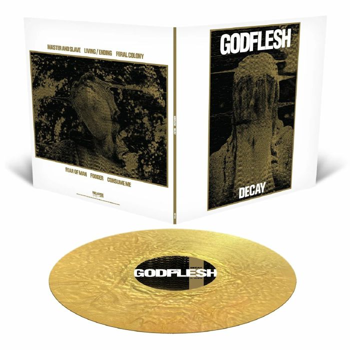 Decay - Limited Edition Gold Nugget Vinyl LP vinyl record cover