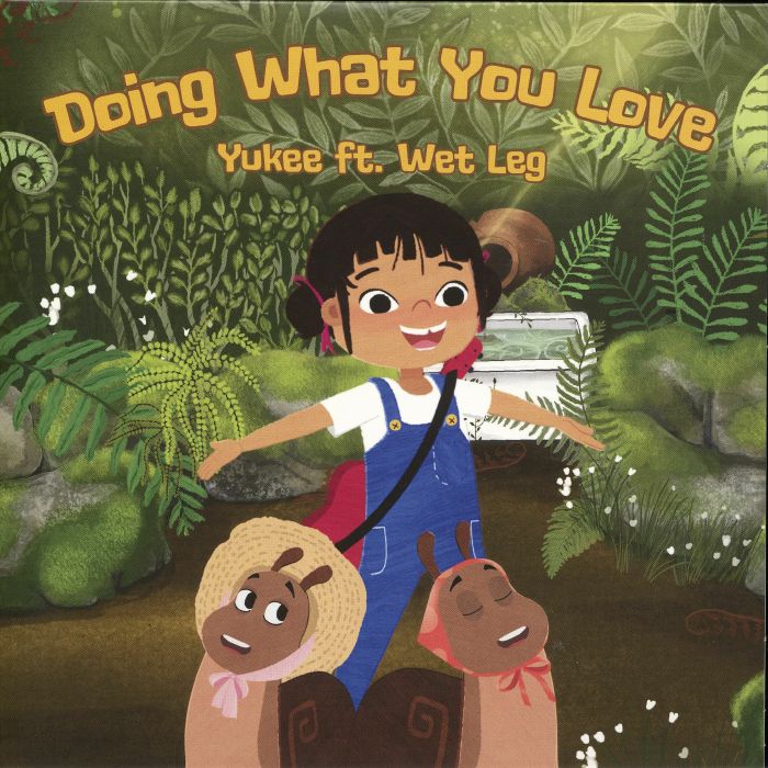 Doing What You Love - Pink Glitter Vinyl Single vinyl record cover