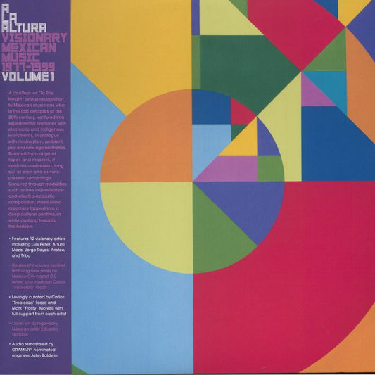 A La Altura: Visionary Mexican Music 1977-1999 Vol 1 - 2xLP vinyl record cover