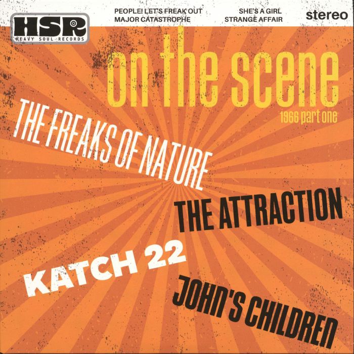 On The Scene 1966: Part One - Vinyl EP vinyl record cover