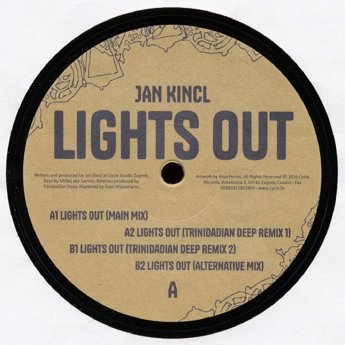 Lights Out - Vinyl EP vinyl record cover