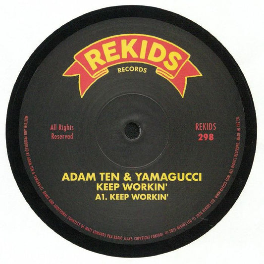 Keep Workin' - Vinyl Single vinyl record cover