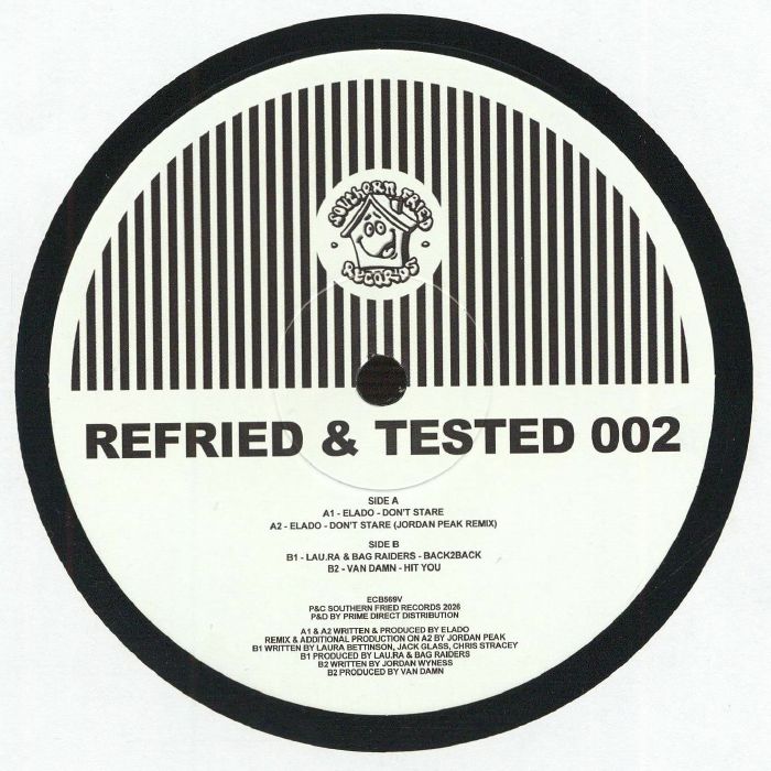 Refried & Tested 002 - Vinyl EP vinyl record cover