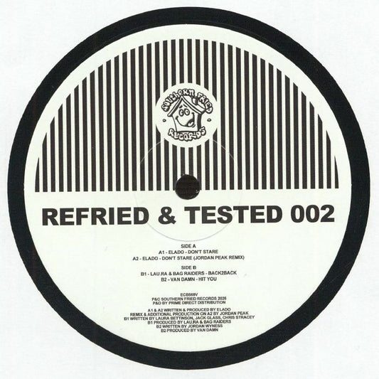 Refried & Tested 002 - Vinyl EP vinyl record cover