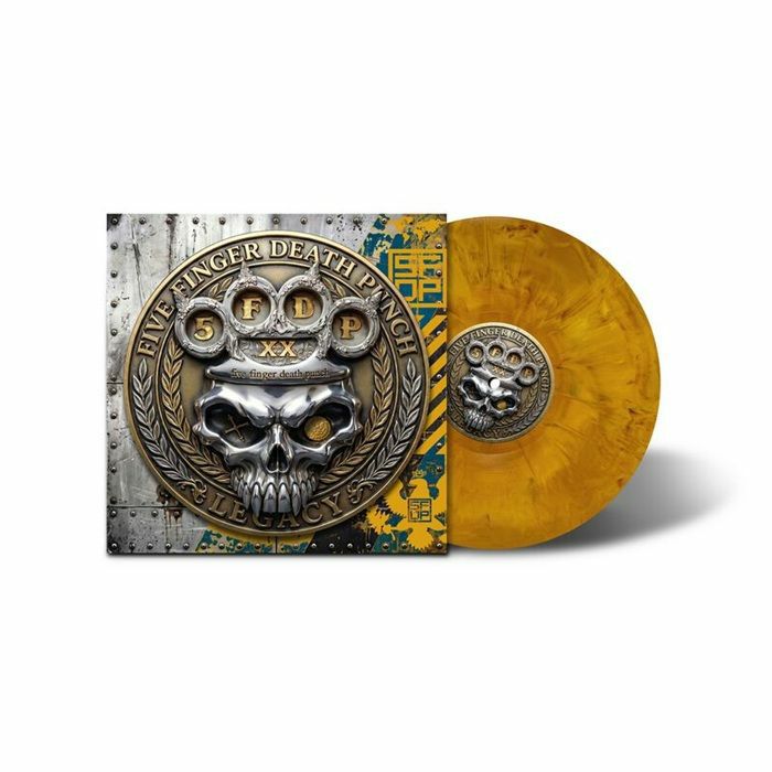 Legacy - Orange Marbled Vinyl LP vinyl record cover