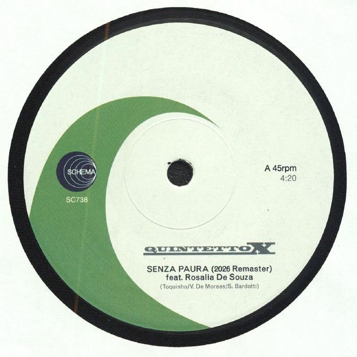 Senza Paura - Remastered Vinyl Single vinyl record cover