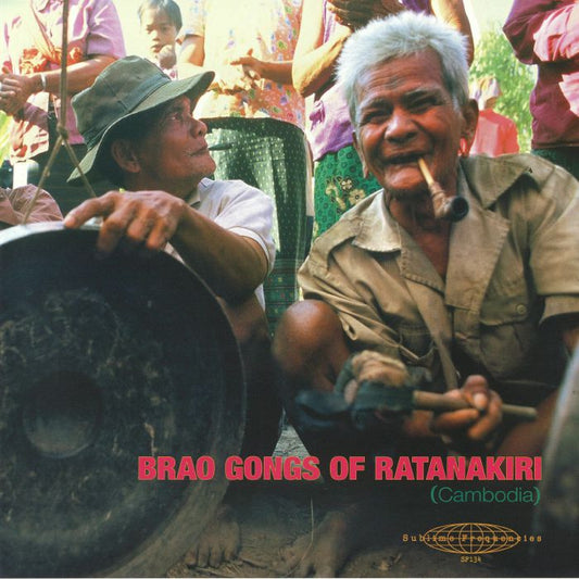Brao Gongs Of Ratanakiri (Cambodia) - Vinyl LP vinyl record cover