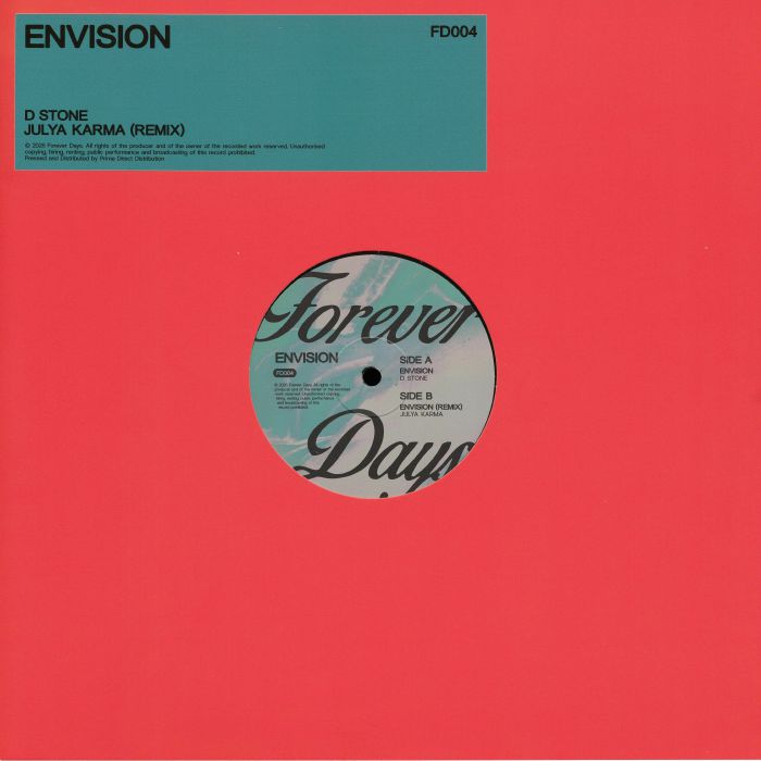 Envision - Vinyl Single vinyl record cover