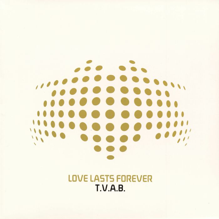 Love Lasts Forever / TVAB - Gold Vinyl Single vinyl record cover