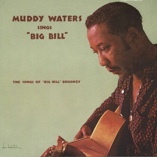 Muddy Waters Sings Big Bill - 180g Vinyl LP vinyl record cover