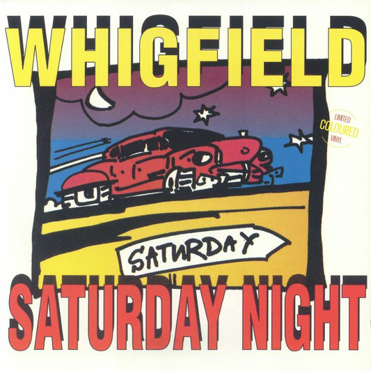 Saturday Night - Yellow & Orange Splatter Vinyl Single vinyl record cover