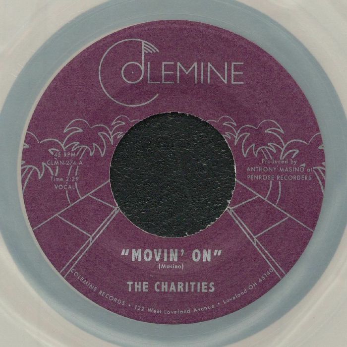 Movin' On / I'm Still Learning How - Grey Vinyl Single vinyl record cover