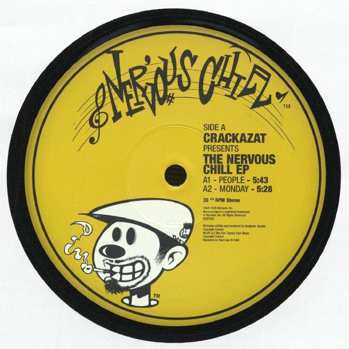 The Nervous Chill EP - Vinyl EP vinyl record cover
