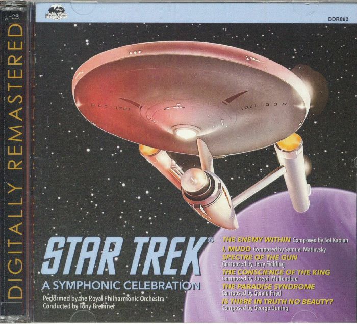 Star Trek: A Symphonic Celebration - 2CD CD cover