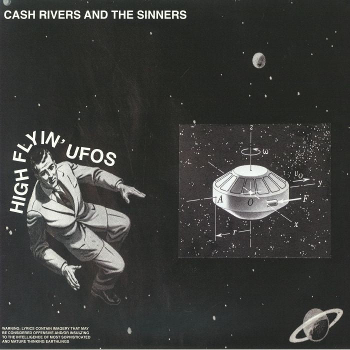 High Flyin' UFOs - Vinyl LP vinyl record cover