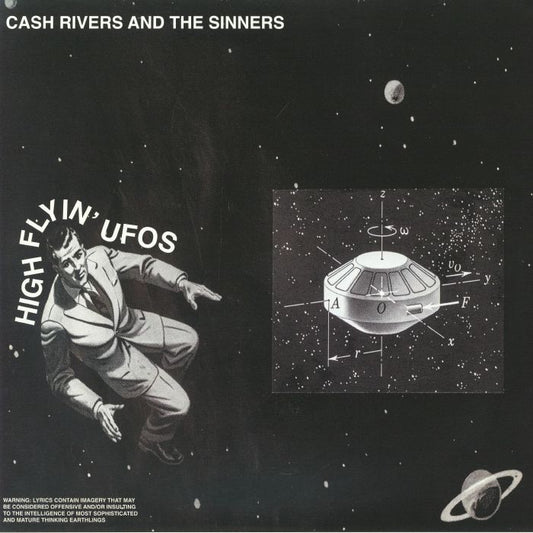 High Flyin' UFOs - Vinyl LP vinyl record cover