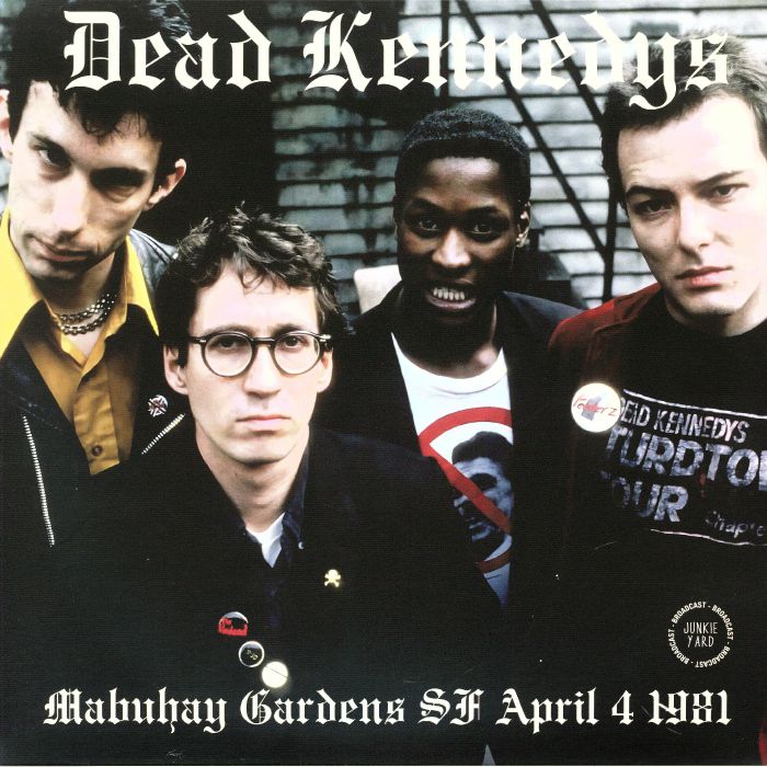 Mabuhay Gardens SF April 4 1981 - Vinyl LP vinyl record cover