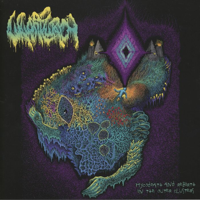 Mycodeath & Reborn In The Outer Clusters - Vinyl LP vinyl record cover