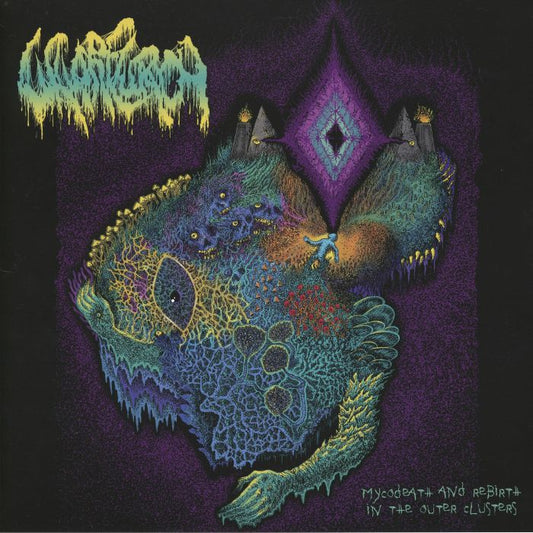 Mycodeath & Reborn In The Outer Clusters - Vinyl LP vinyl record cover