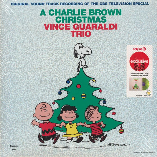A Charlie Brown Christmas - Christmas Tree Vinyl LP vinyl record cover