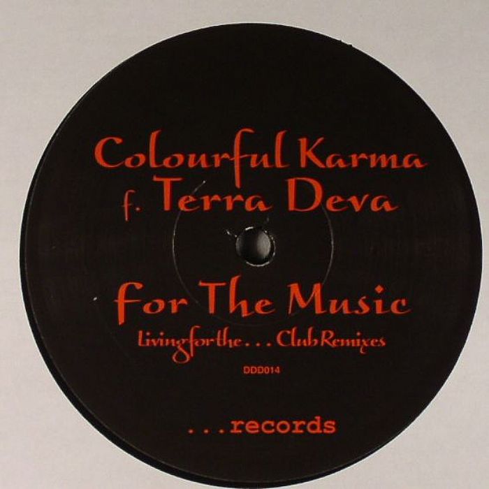 For The Music (Living For The Club Remixes) - Vinyl Single vinyl record cover