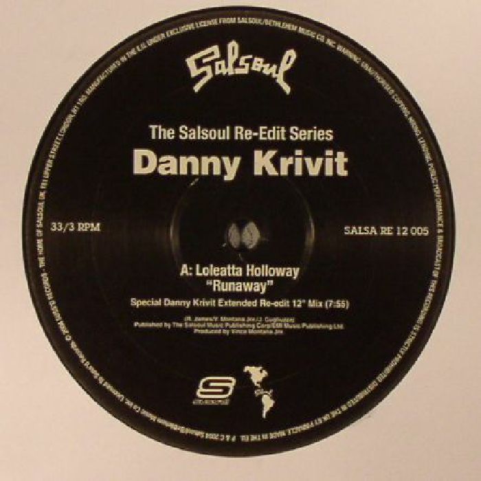 Re-Edit Series: Runaway - Vinyl Single vinyl record cover